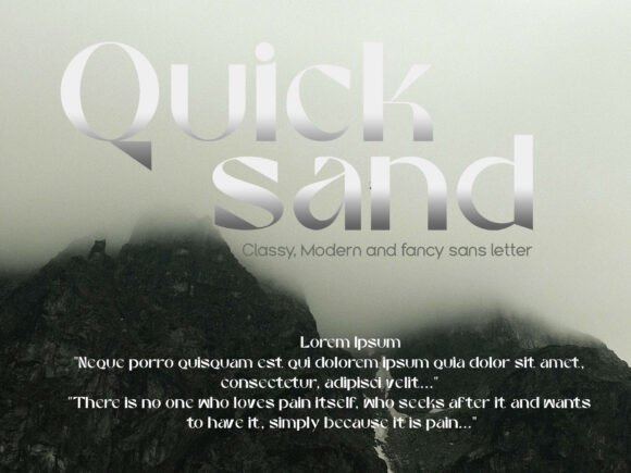 Bringing Life to Labels with the Quick Sand Font