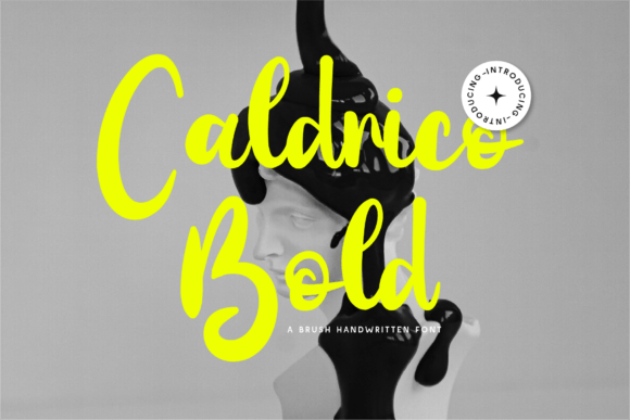Caldrico Bold: A Dynamic Typeface for Editorial Design