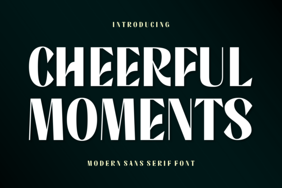 Cheerful Moments Font: A Professional Touch for Your Brand