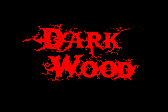 Dark Wood Typeface: A Bold Choice for Branding with Eerie Appeal