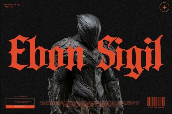 Ebon Sigil: A Typeface That Commands Attention in Campaigns