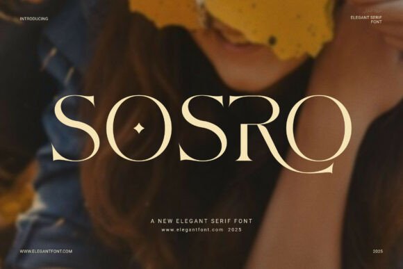 Elevate Your Editorial Design with the Sosro Serif Typeface