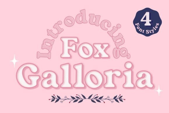 Fox Galloria – A Cheerful Serif Font for Business Branding