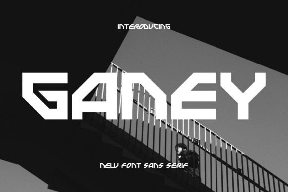 Ganey Font: A Bold Typeface for Craft Creators