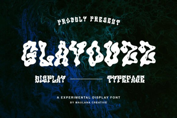 Glayouzz: A Bold Decorative Font for Creative Branding Projects