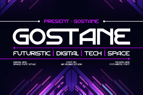 Gostane Font: A Bold Typeface for a Polished Brand