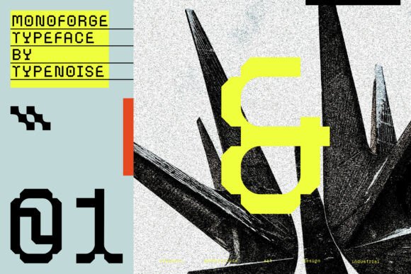 Monoforge Typeface: A Bold Choice for Branding Projects
