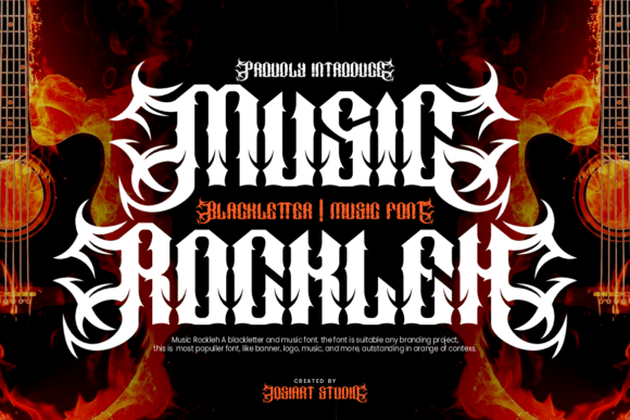 Music Rockleh: A Typeface That Makes Your Brand Sing