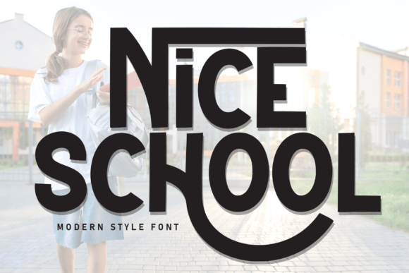 Nice School Font for Professional Branding