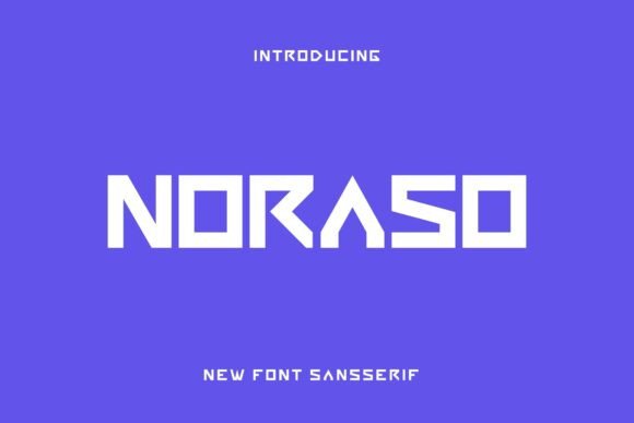 Noraso Font: A Bold Choice for Your Brand Identity