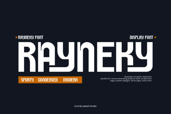 Rayneky Font Review: A Bold Sans Serif for Creative Branding