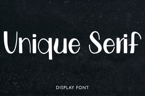 Unique Serif Font Review: A Versatile Typeface for Creative Branding